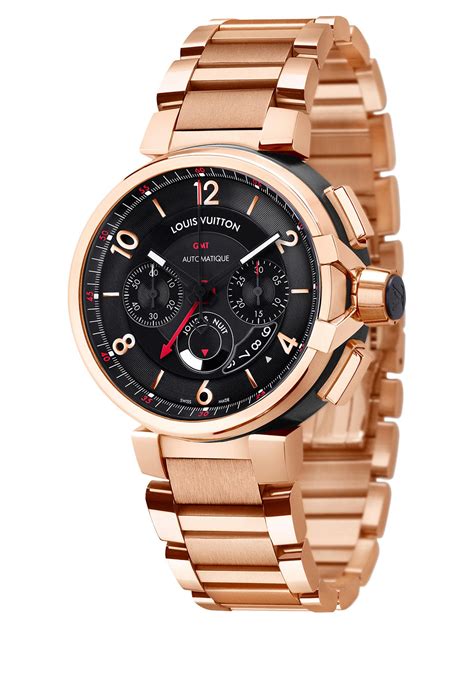 louis vuitton men's watches|louis vuitton gold watch.